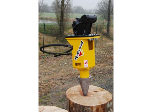 Despicator de lemne RABAUD FRH 406 -- miniexcavator 2 - 6 t. de vanzare